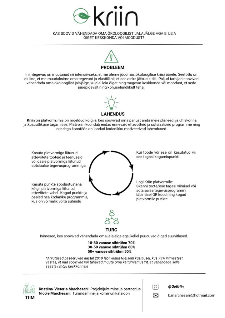 kriin one-pager